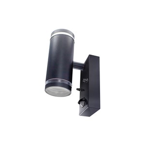 Integral LED | OUTDOOR STAINLESS STEEL UP AND DOWN WALL LIGHT PIR IP54 ...
