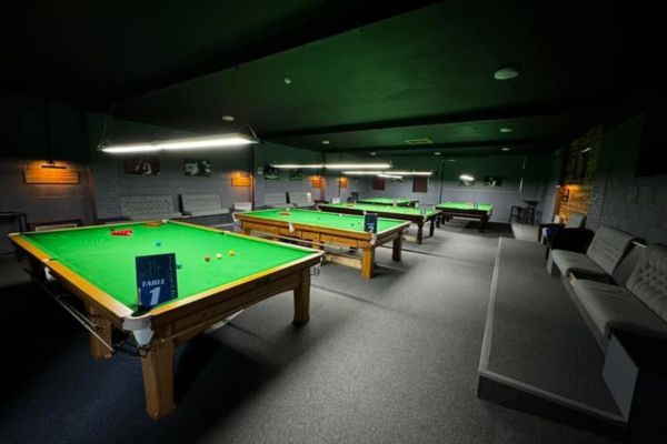 The Snooker Room at Towy Sports Bar, Carmarthen