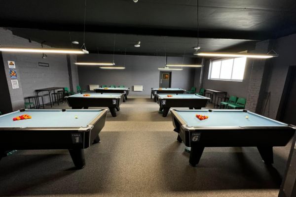 The Pool Room at Towy Sports Bar, Carmarthen