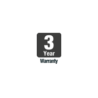 3 Year Warranty