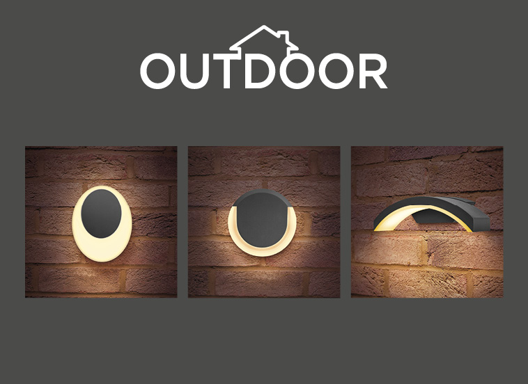 Add a designer look to the exterior of your home with the new Integral LED Outdoor range