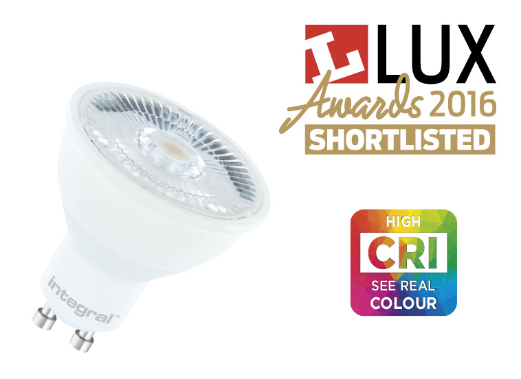 Integral Real Colour GU10 nominated for Lux Awards 2016