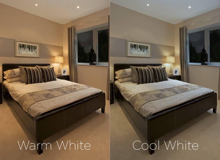 Warm White or Cool White Integral LED