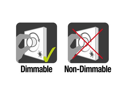 Dimmable and Non-Dimmable LED lamps