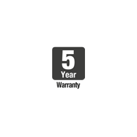 5 Year Warranty